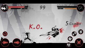 Скриншот игры Stickman Fight-shadow