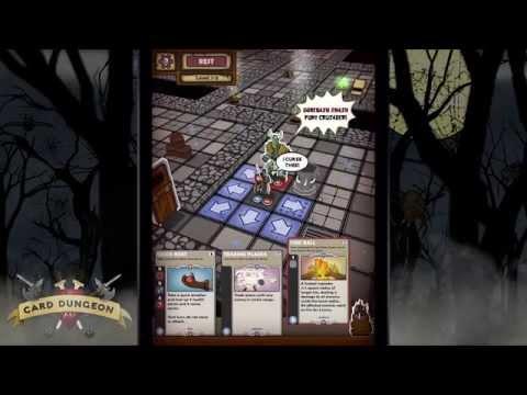 Screenshot dari video Card Dungeon