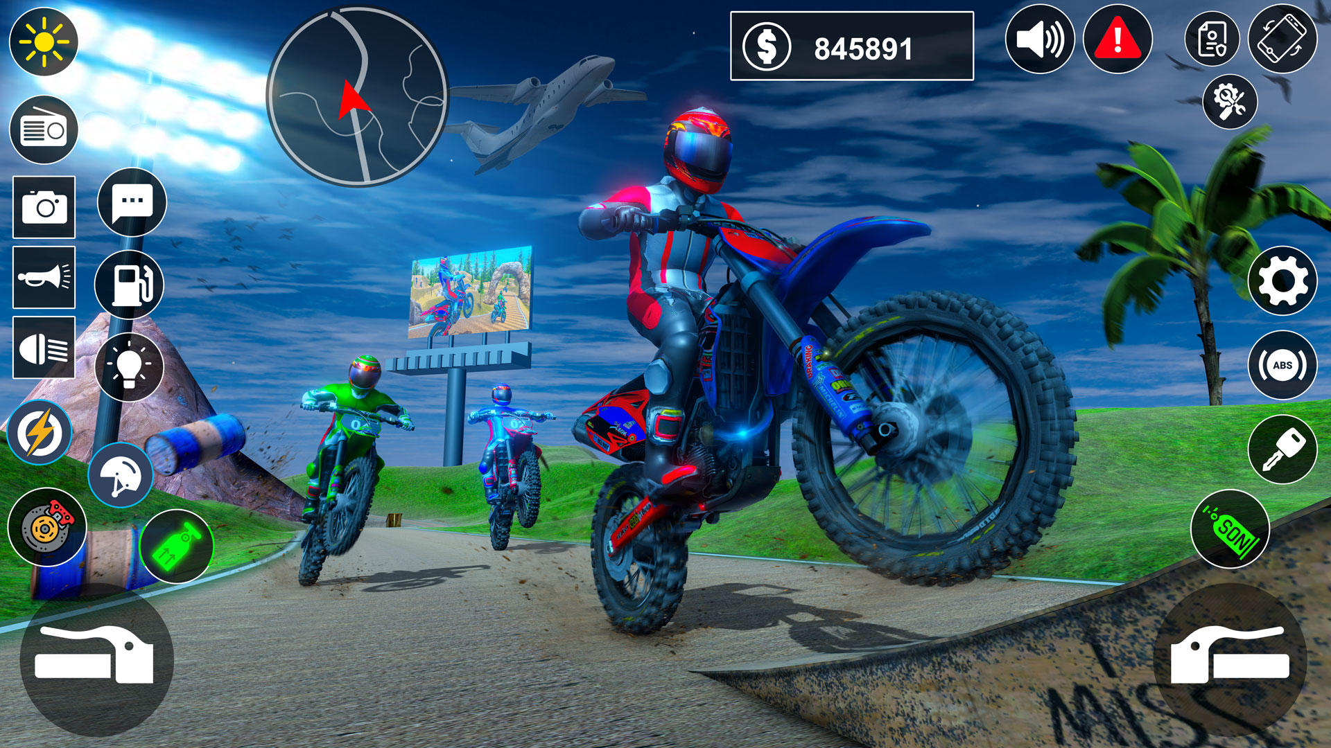 Dirt Bike Racing Motocross Gam 게임 스크린 샷