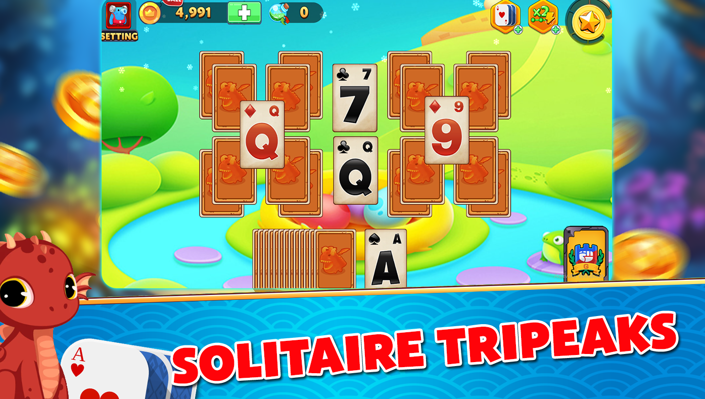 Solitaire merge sorting 3D Game Screenshot
