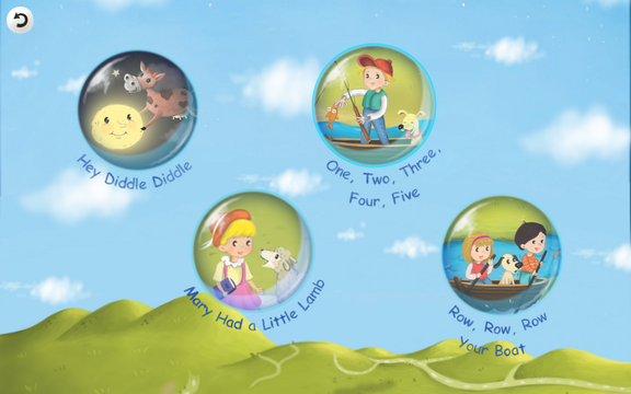 Popular Nursery Rhymes & Songs For Preschool Kids ゲームのスクリーンショット