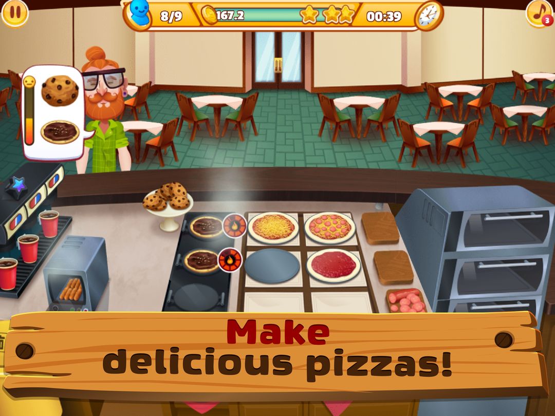 Screenshot of My Pizza Shop 2: Food Games