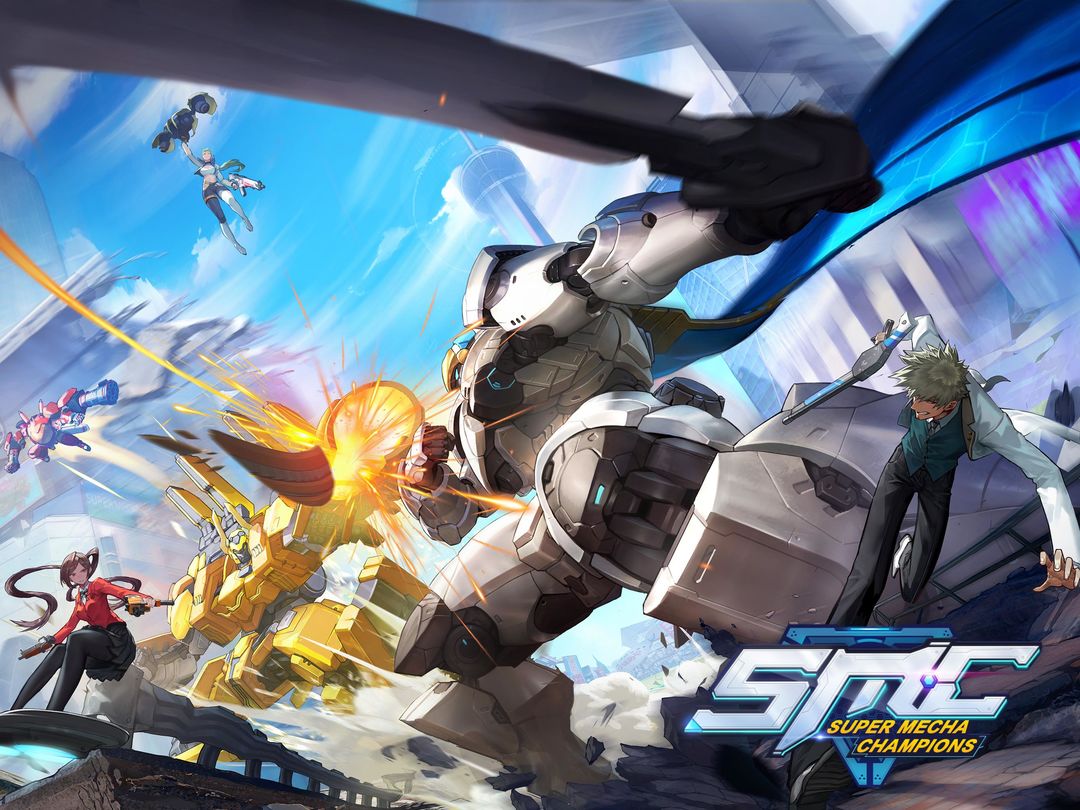 Screenshot of Super Mecha Champions