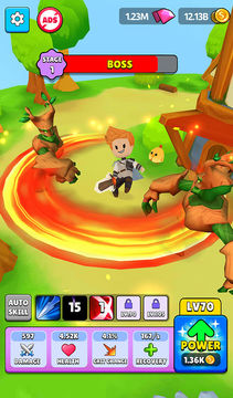 Heroes Adventure: Idle RPG Game Screenshot