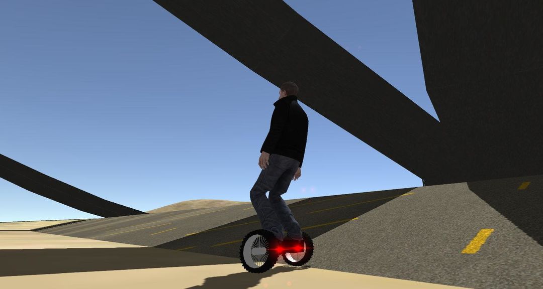 Screenshot of Hoverboard Segway Driving
