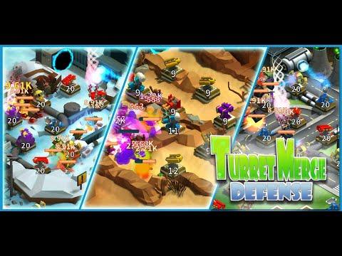 Screenshot of the video of Turret Merge Defense