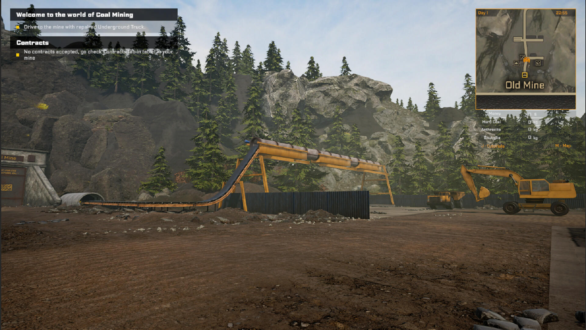 Screenshot of Coal Mining Simulator