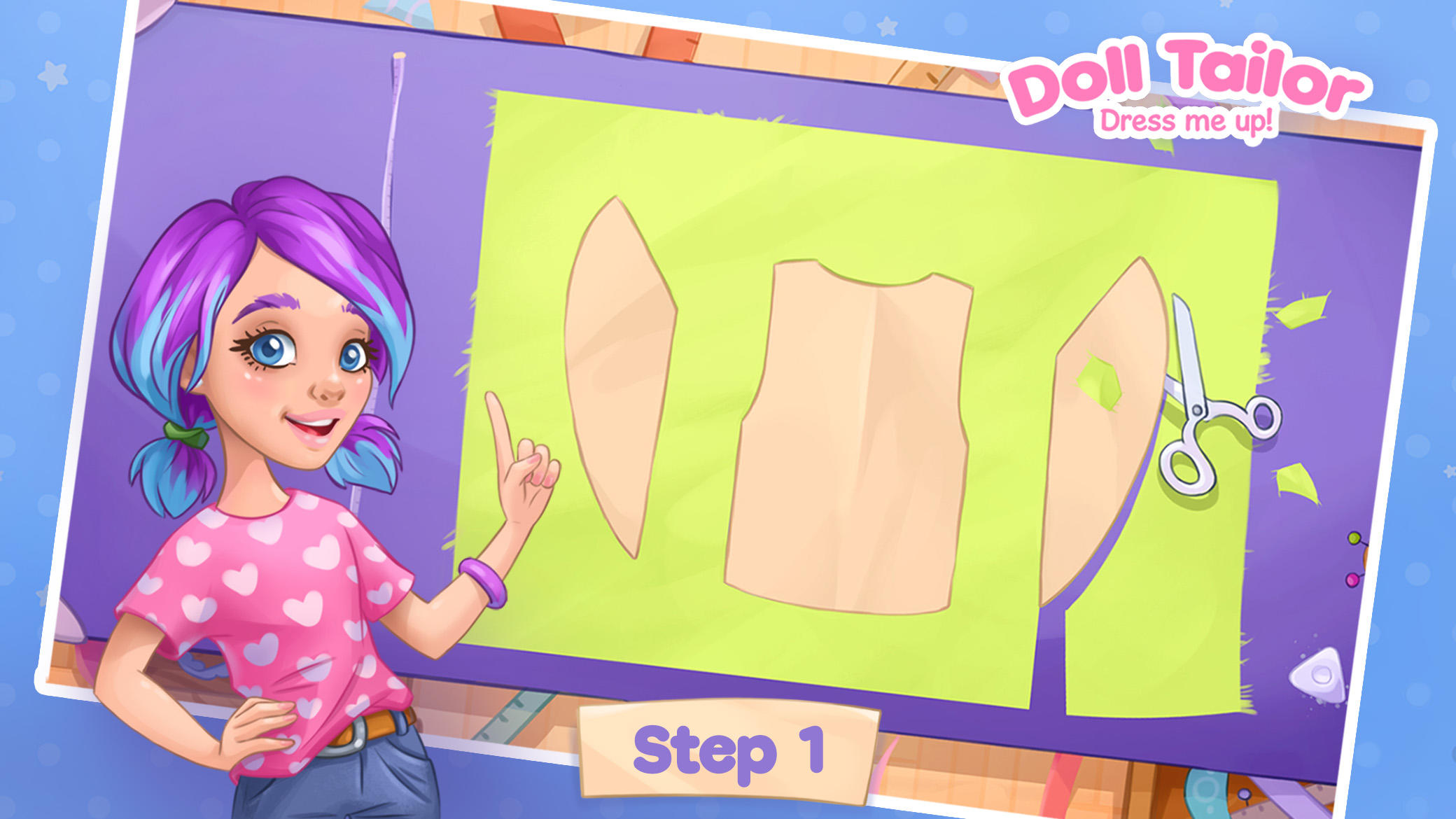 Cuplikan Layar Game Fashion Dress up girls games