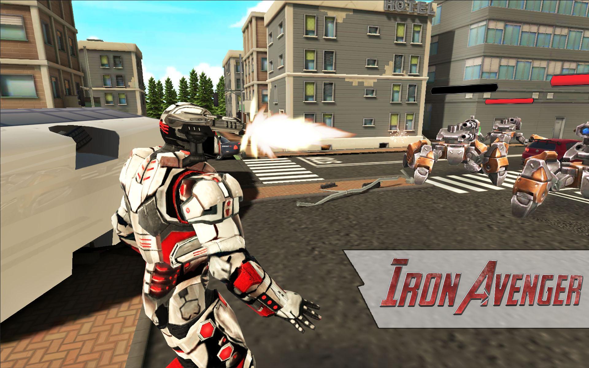 Iron Avenger Origins ภาพหน้าจอเกม