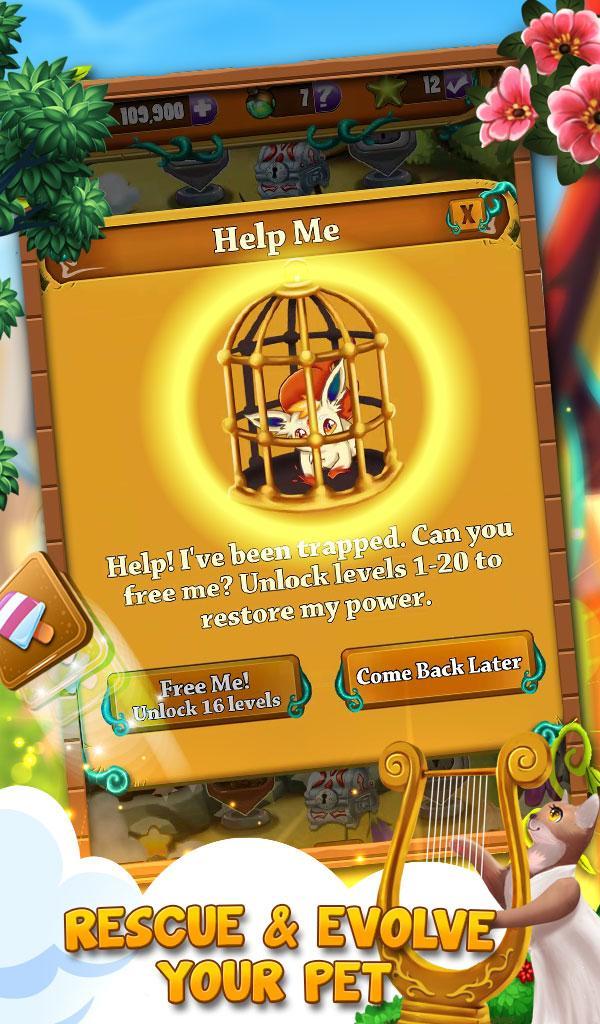 Cool Cats: Match 3 Quest - New Puzzle Game 게임 스크린샷