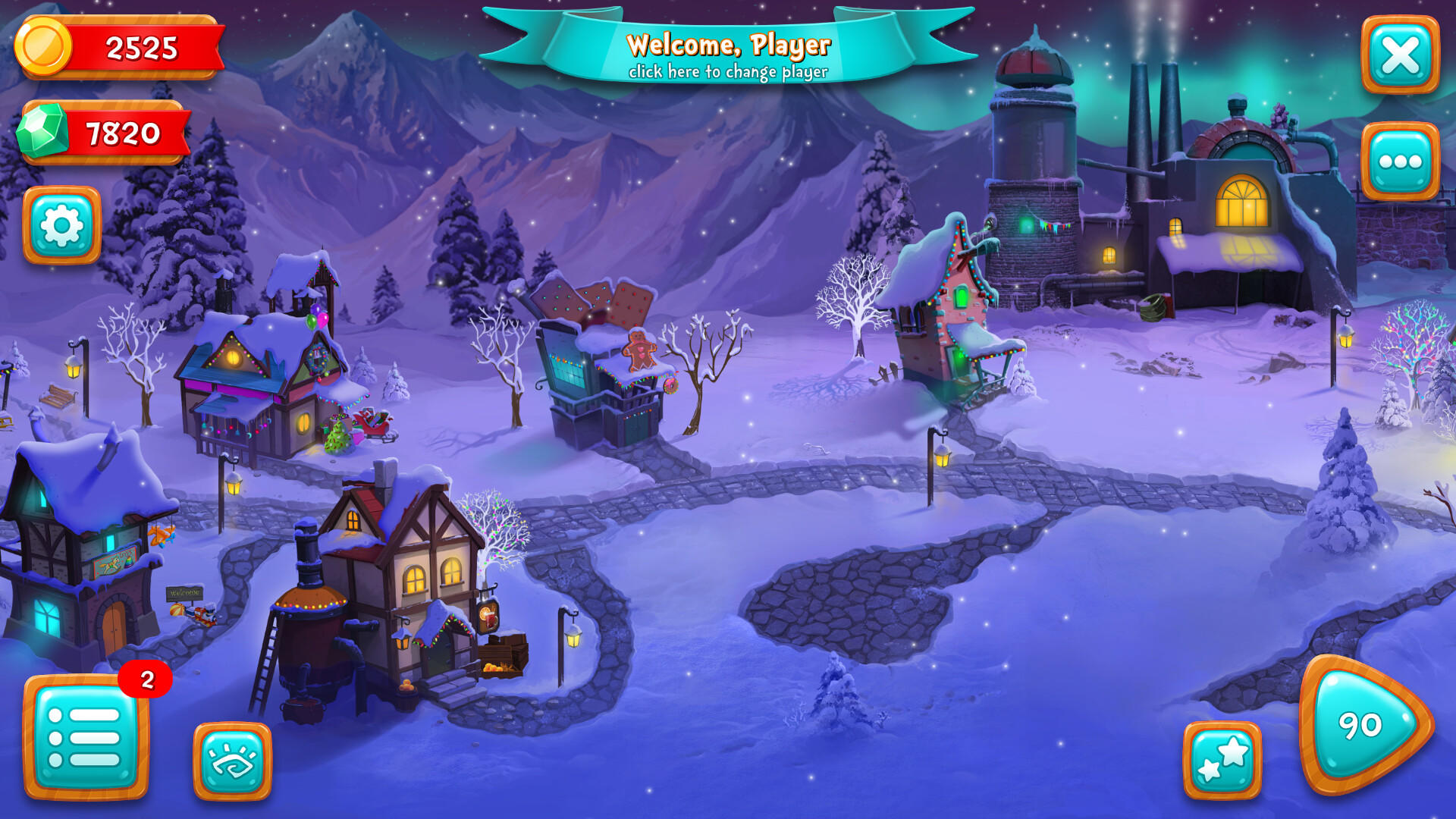 Screenshot 1 of Рождественская головоломка 4 