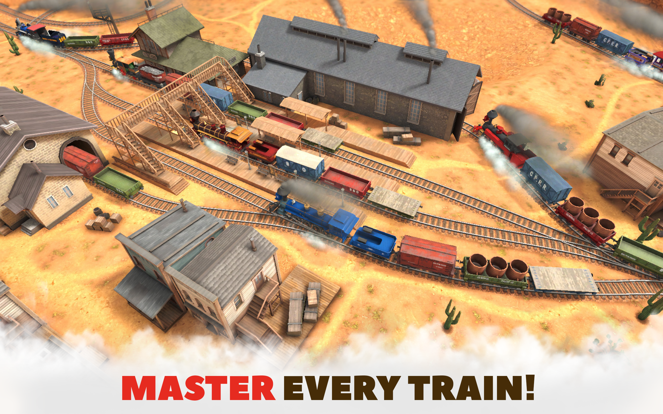 Train King Tycoon: Rail Empire Game Screenshot