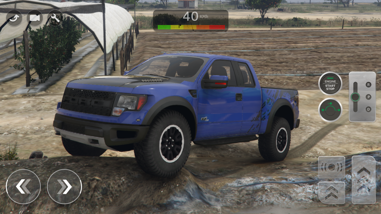 Mud Runner Ford F150: Trucks Game Screenshot