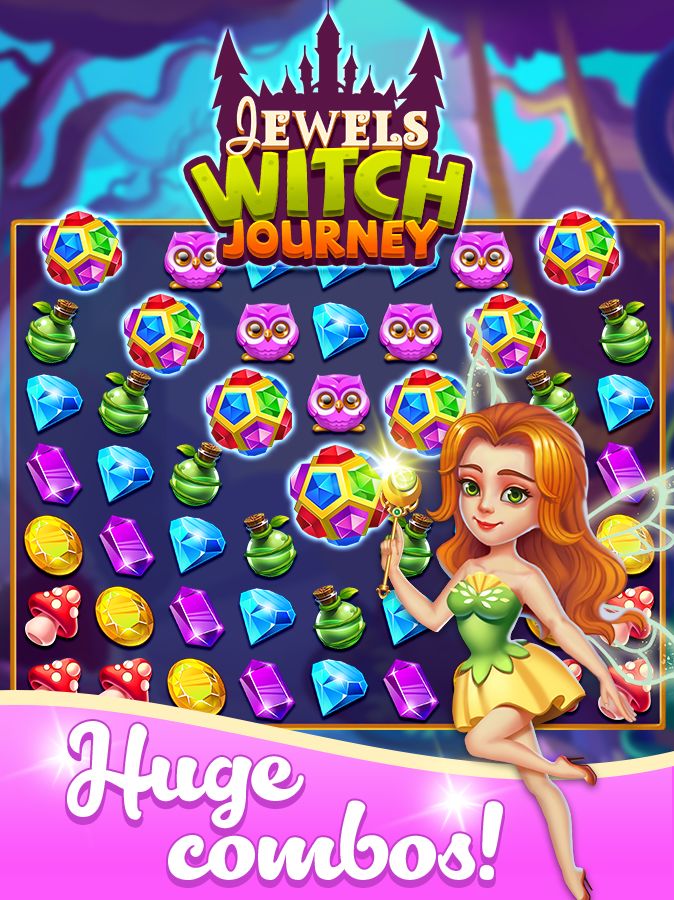 Screenshot of Jewels Witch Journey