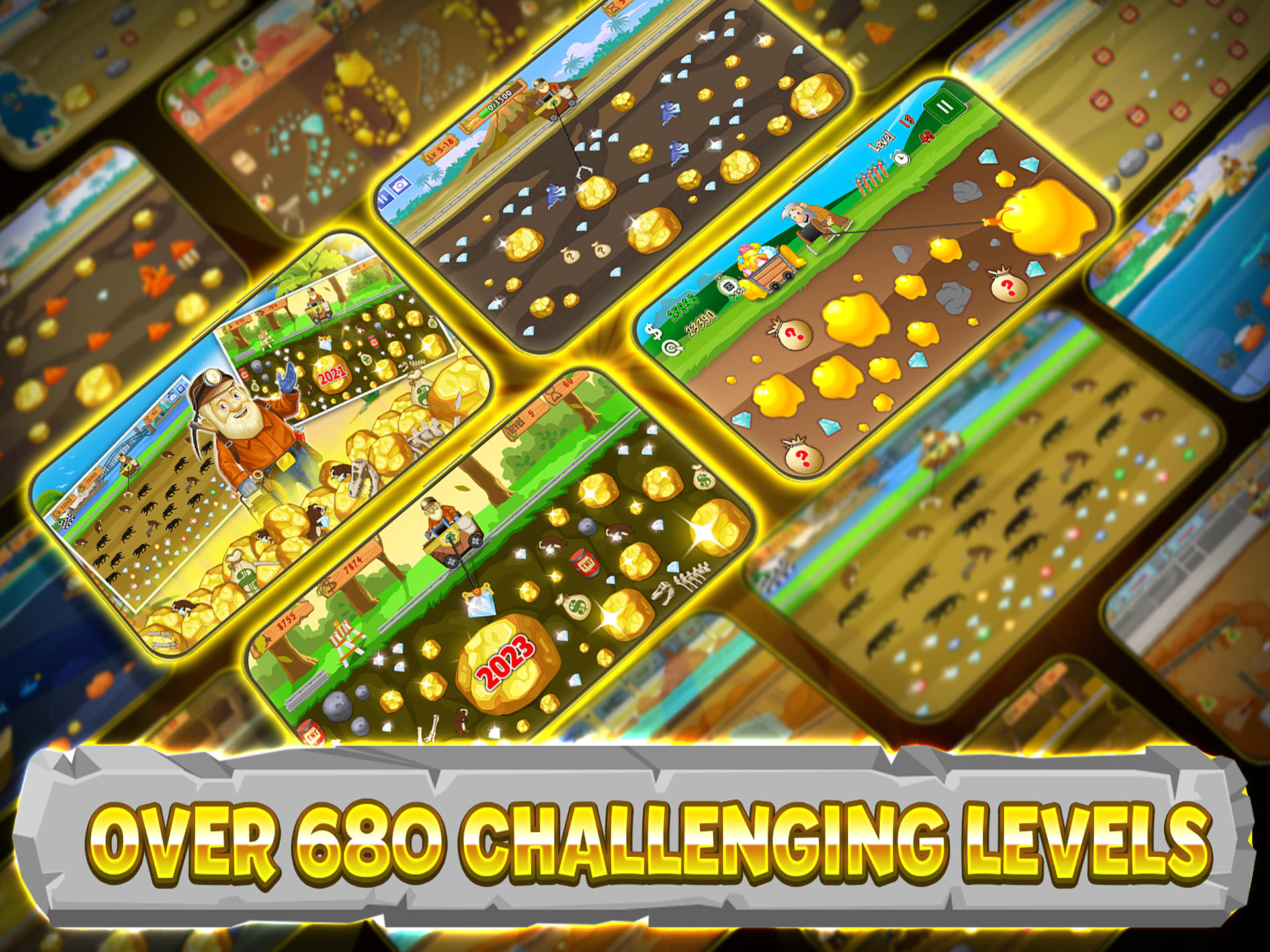 Gold Miner World Tour Game Screenshot