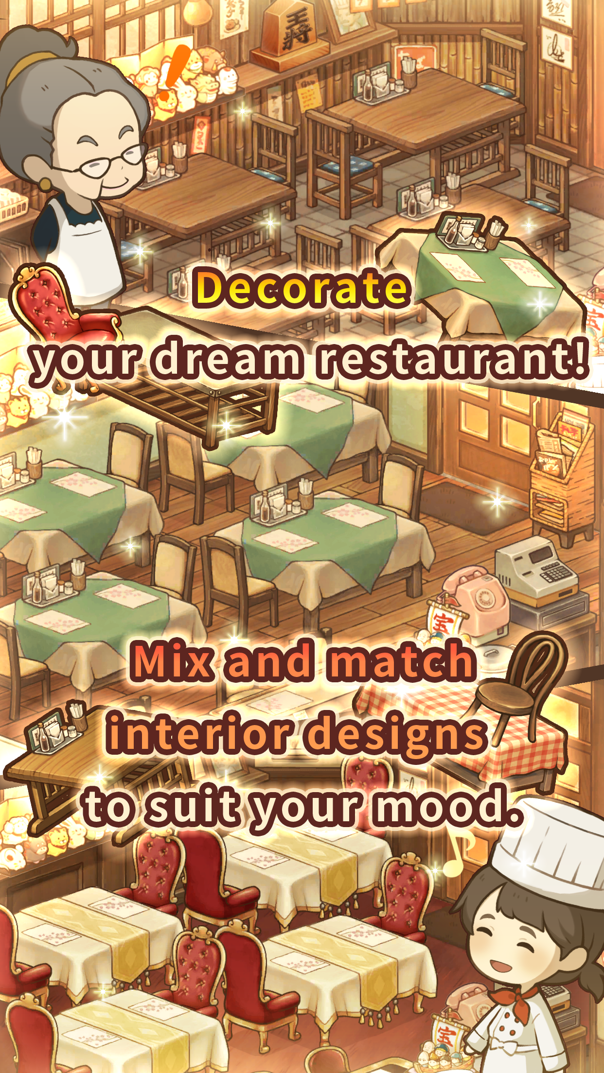 Hungry Hearts Restaurant Game Screenshot