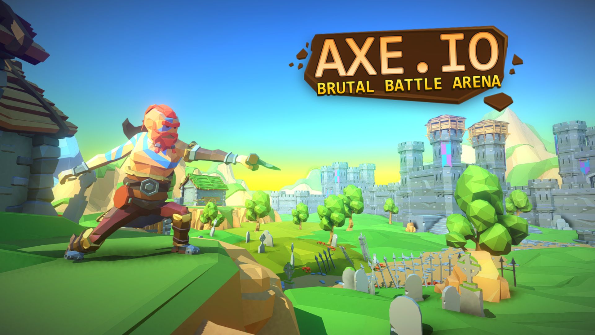 Screenshot of AXE.IO - Brutal Survival Battleground