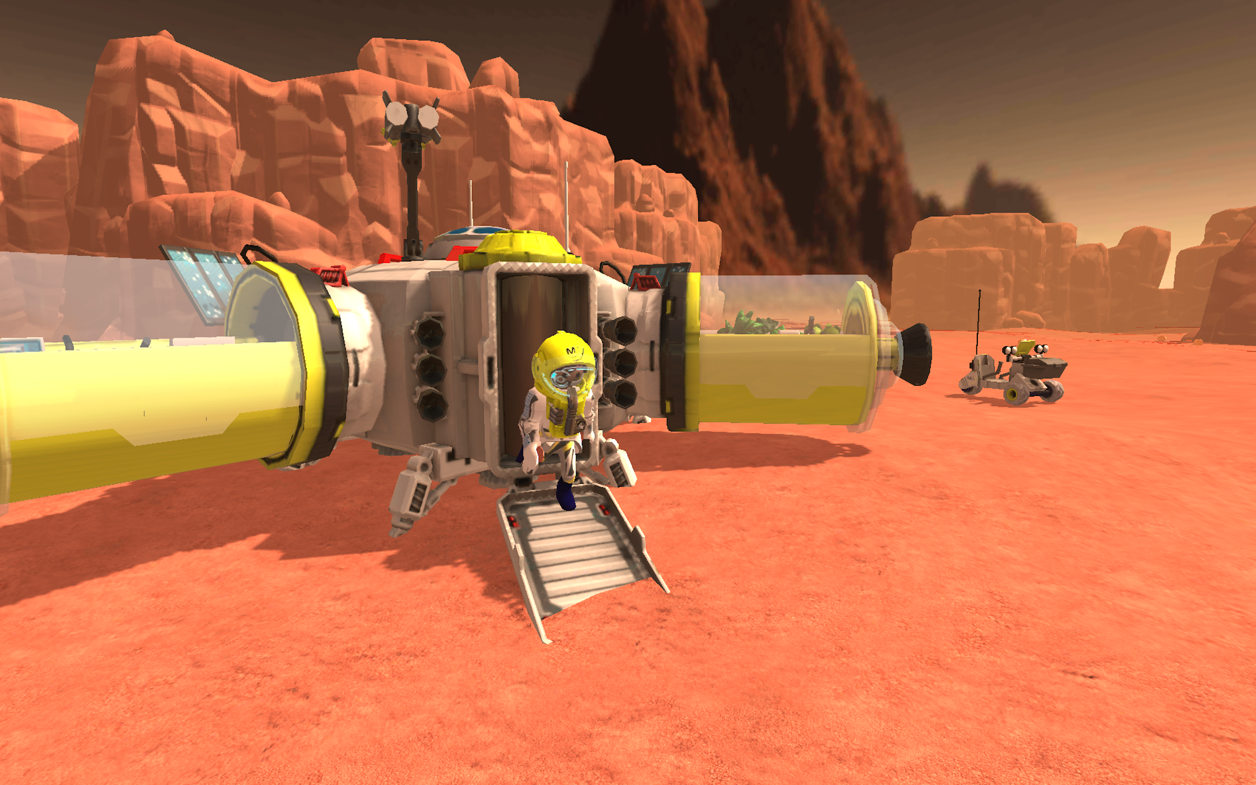 Cuplikan Layar Game PLAYMOBIL Mars Mission