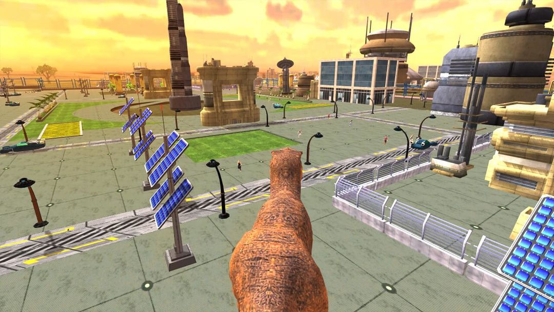 Dino World: Wild Attack screenshot game