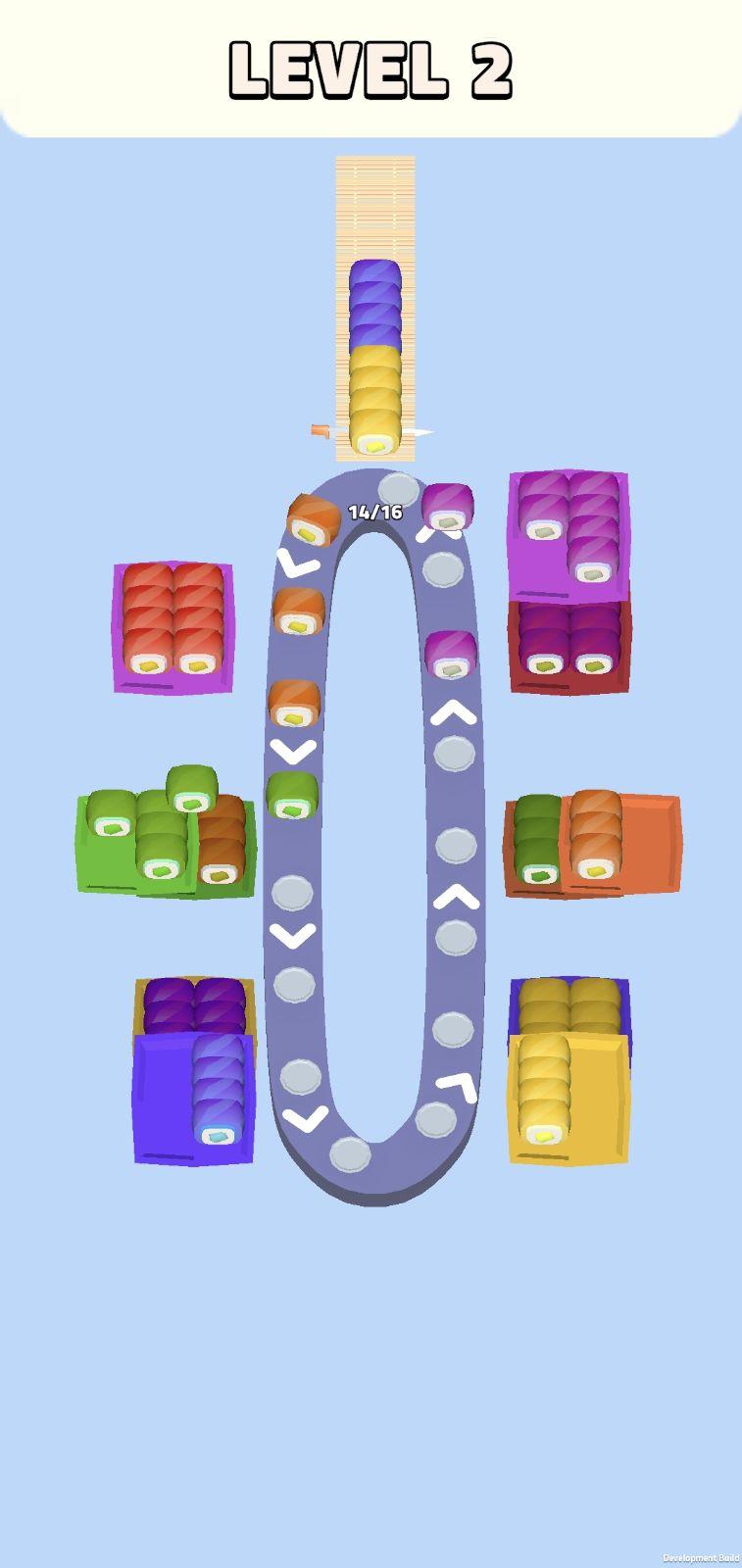 Sushi Cube Match Game Screenshot