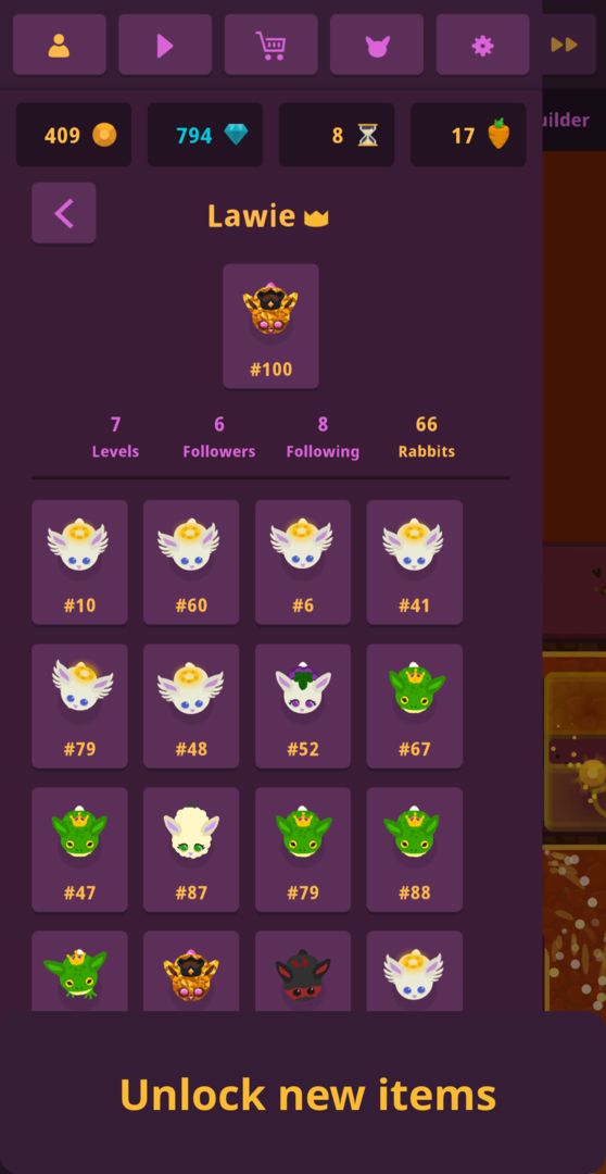 King Rabbit - Puzzle screenshot game