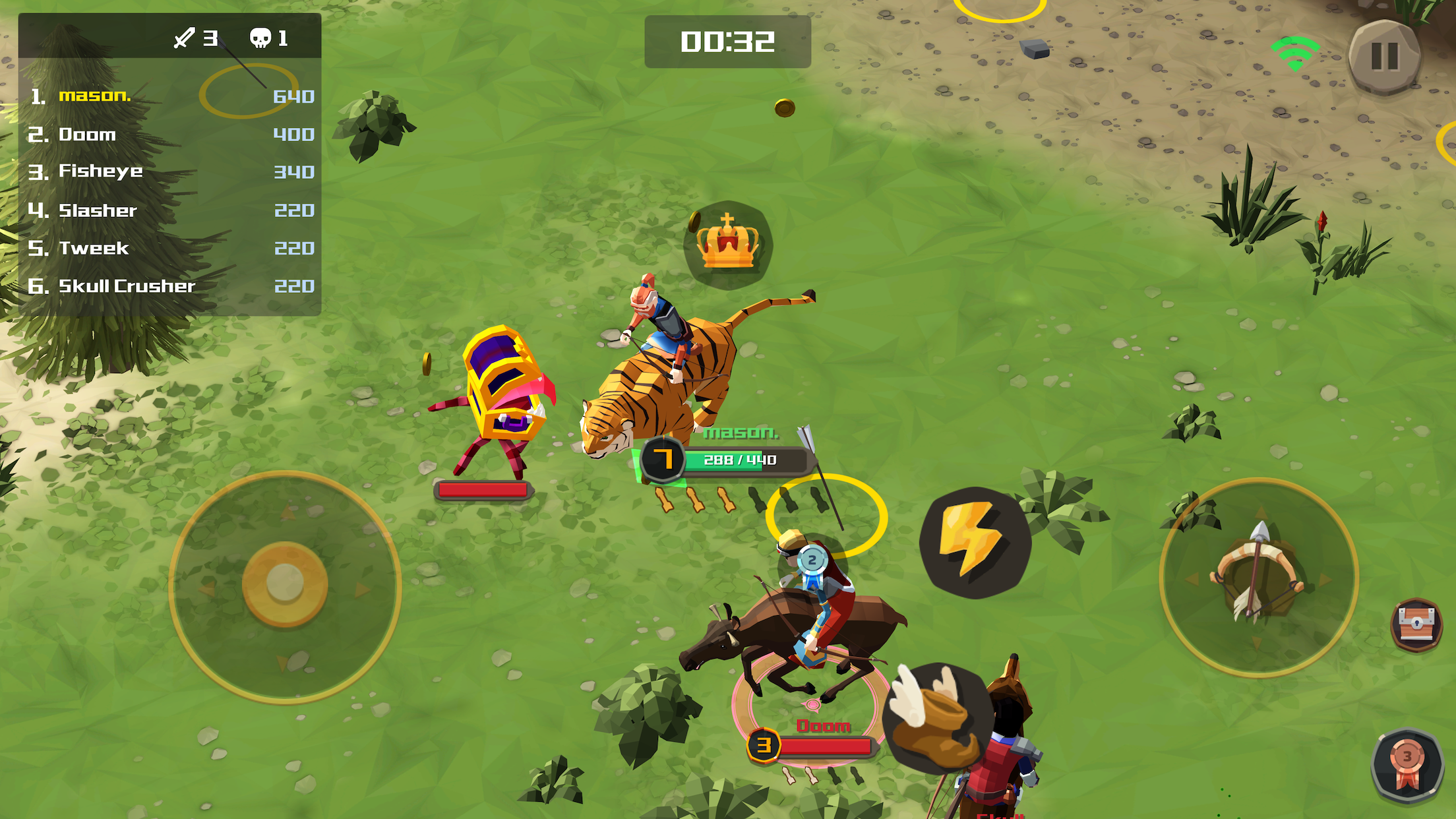 BowRider.io: Fun Bow .io Games Game Screenshot