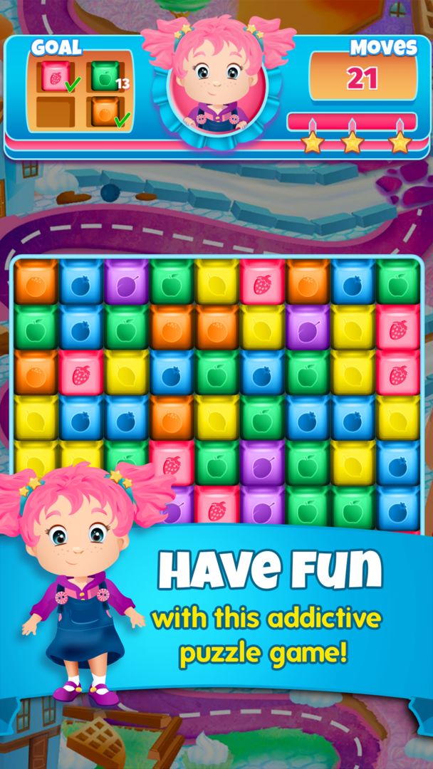 Sugar Snap: Sweet Blast Puzzle - Match 3 Games screenshot game