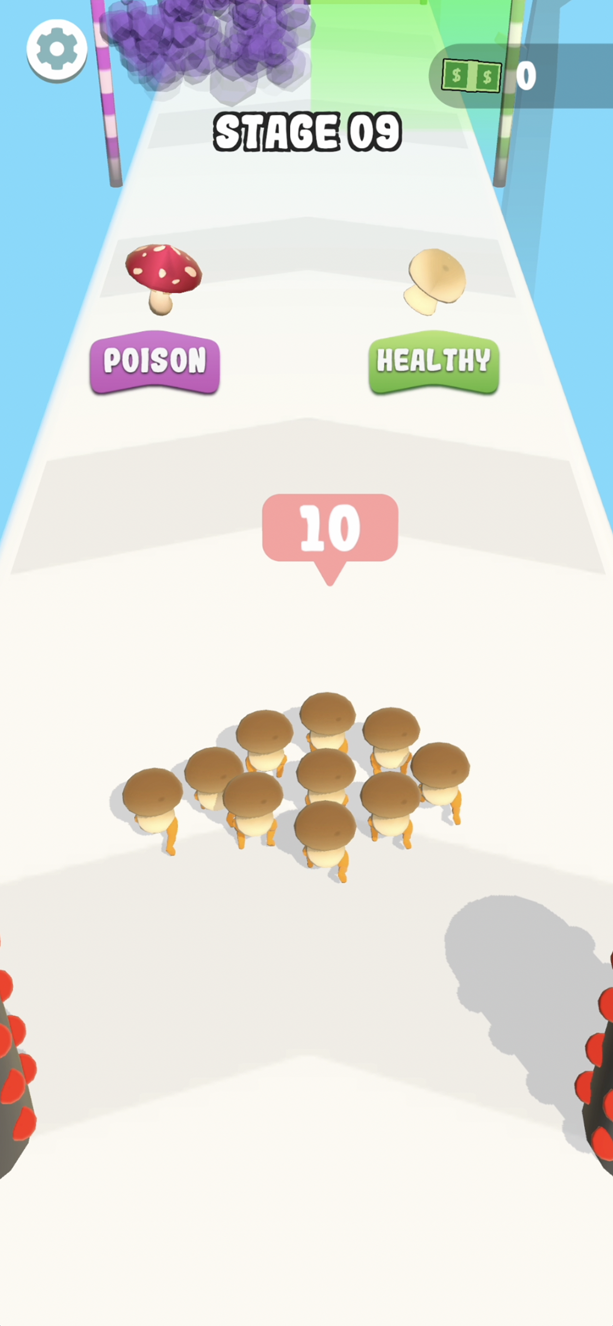 Mush Run! ゲームのスクリーンショット