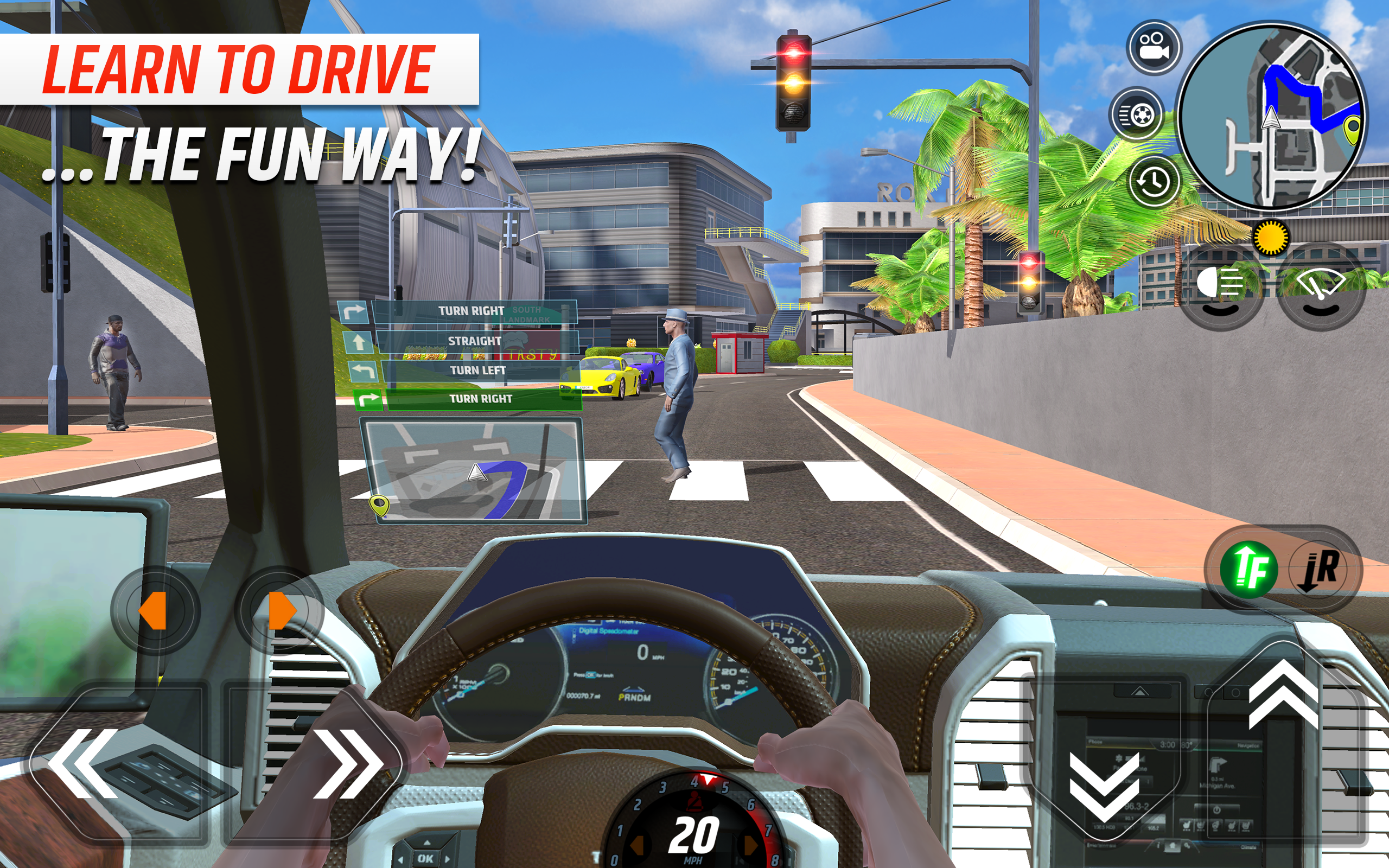 Car Driving School Simulator ภาพหน้าจอเกม