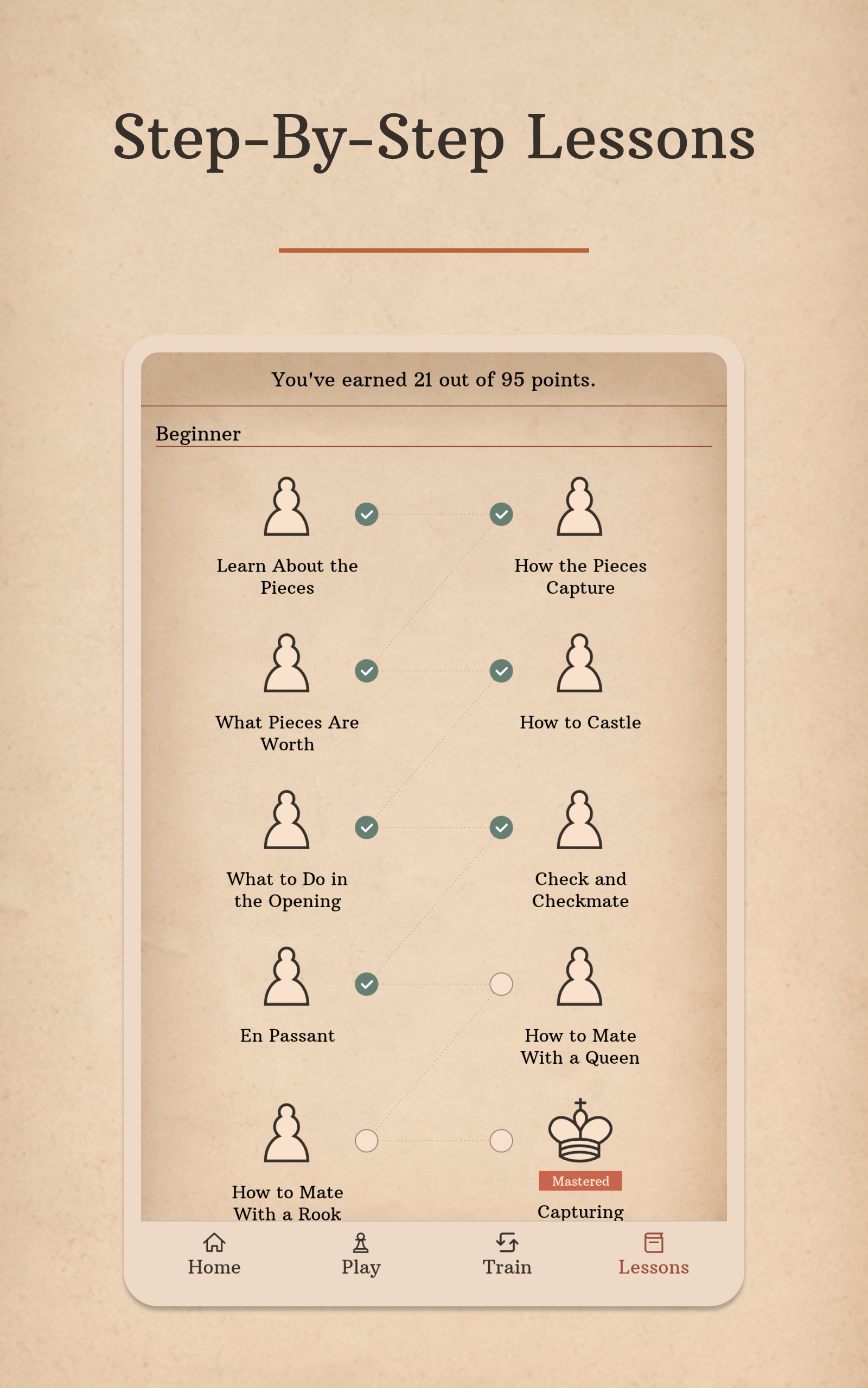 Learn Chess with Dr. Wolf Game Screenshot