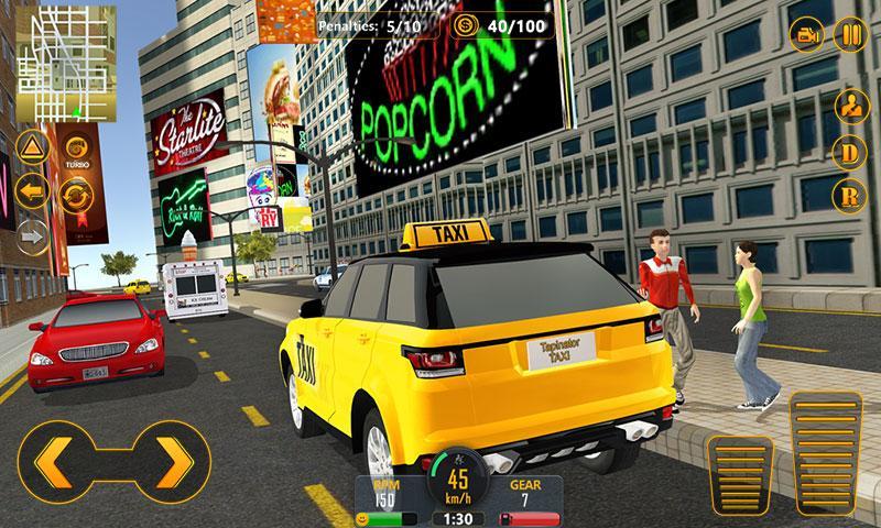 Township Taxi Game screenshot game