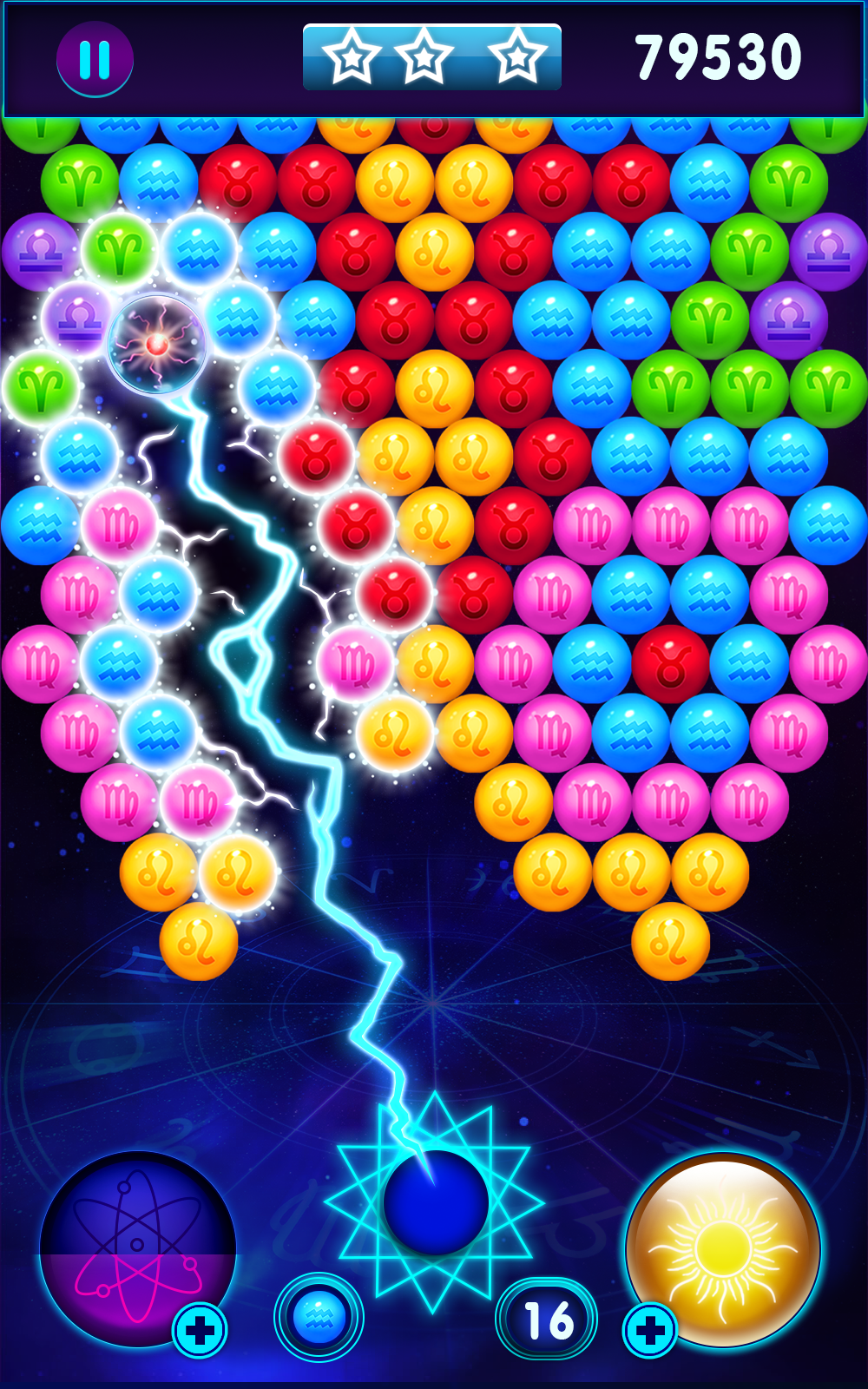 Zodiac Pop - Bubble Puzzle Game Screenshot