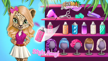 Cuplikan Layar Game Animal Hair Salon Australia