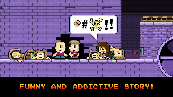 Dan The Man Classic Game Screenshot