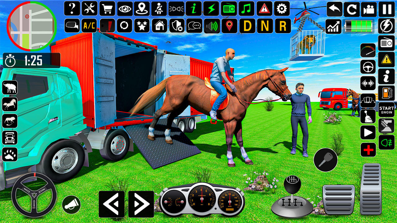Wild Animals Truck Transport Game Screenshot