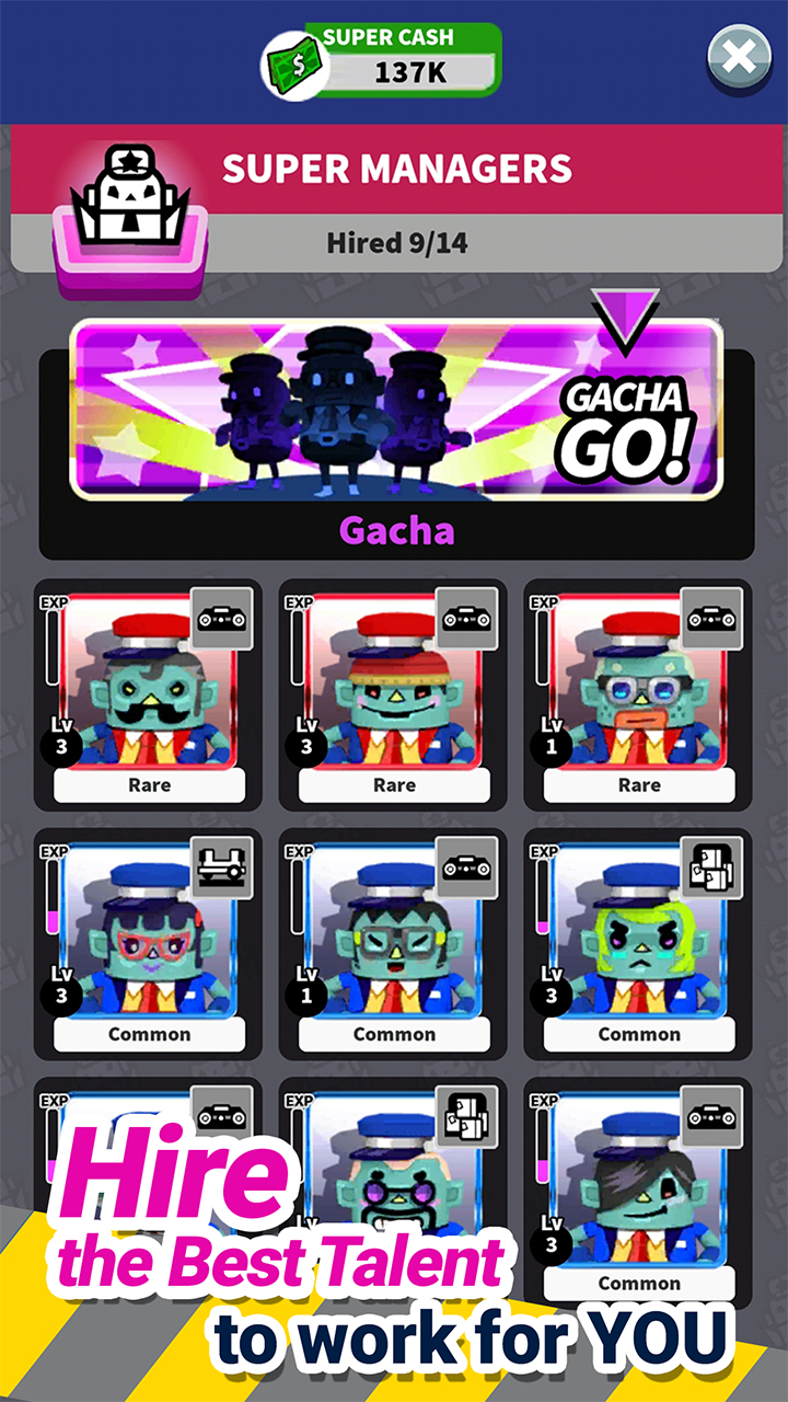 Idle Super Factory Game Screenshot