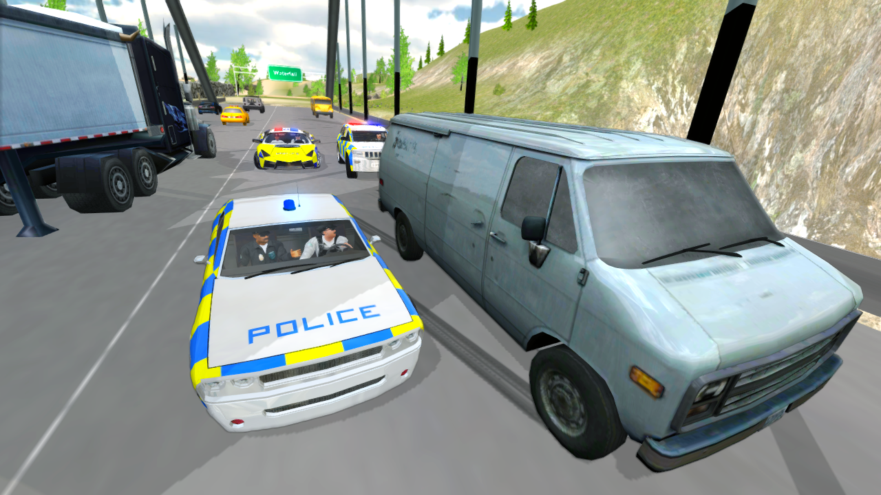 Police Car Driving - Police Chase 게임 스크린 샷
