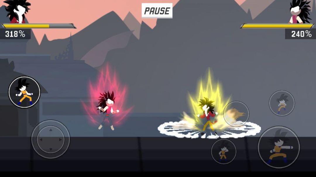Screenshot of Ultimate Super Stick Z Warrior Dragon