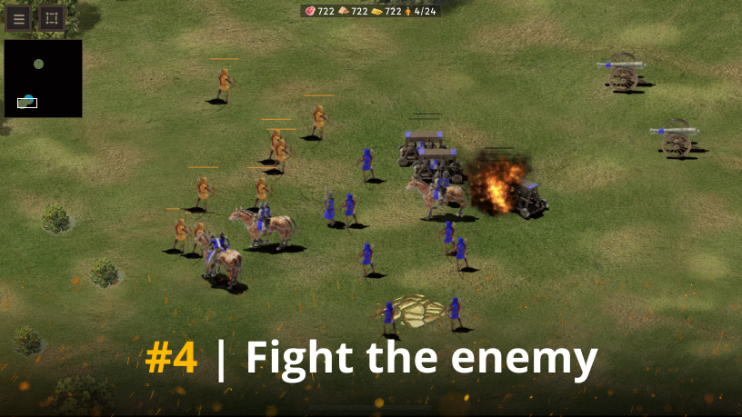 Nomadic Conquest - RTS Online Game Screenshot