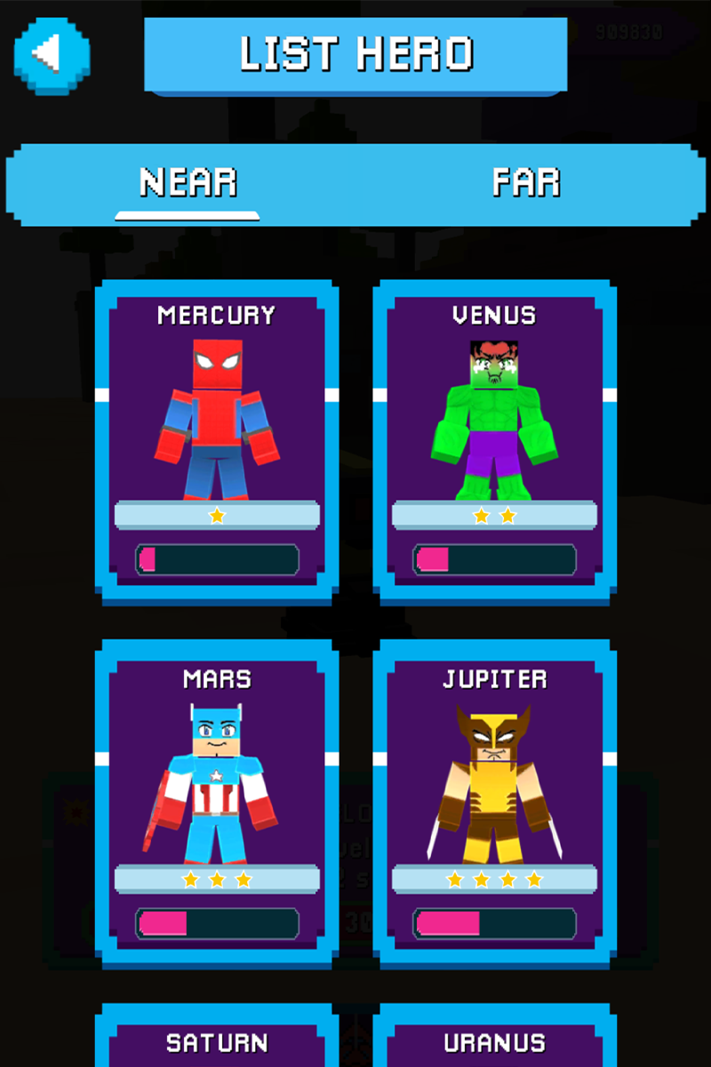 Superhero Craft: Merge Battle Game Screenshot