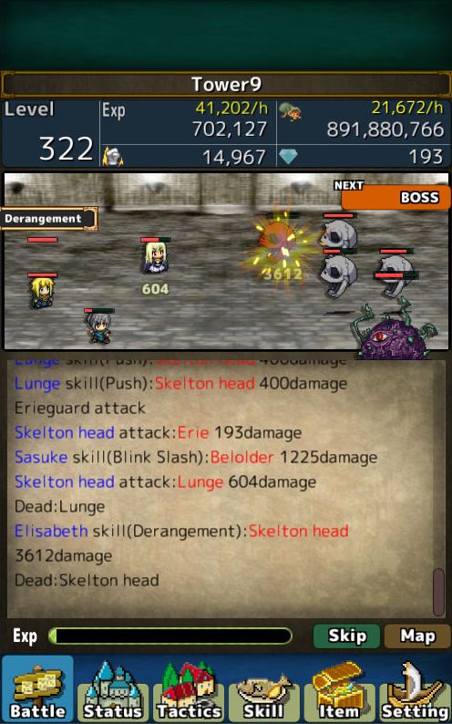 BattleDNA [AutoBattle RPG] screenshot game