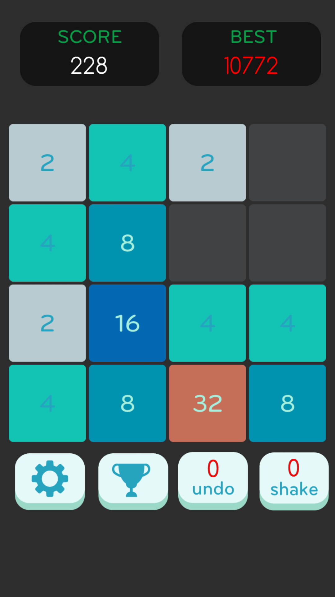 2048 Renew Game Screenshot