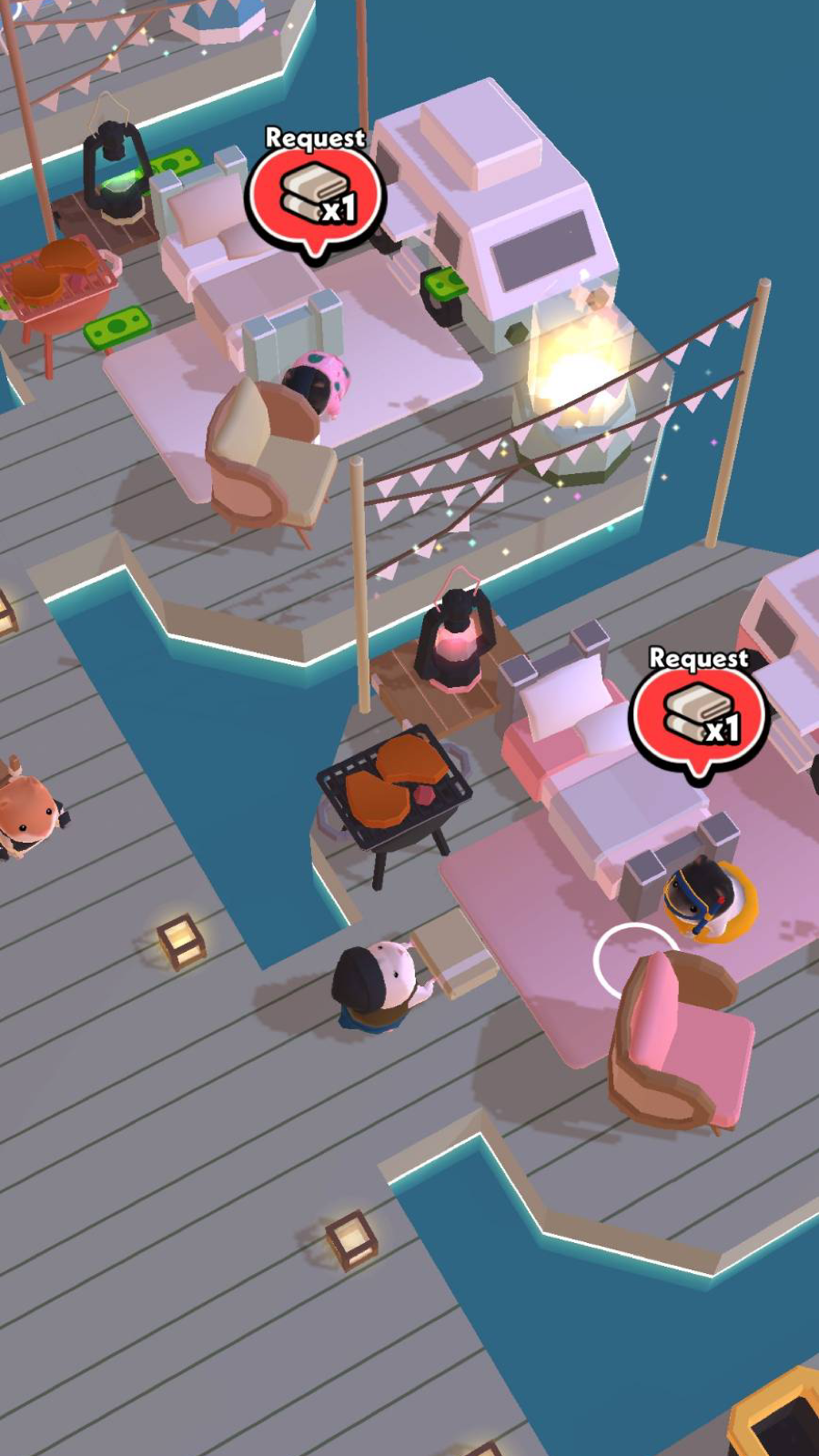 햄스터 캠프 게임 스크린샷