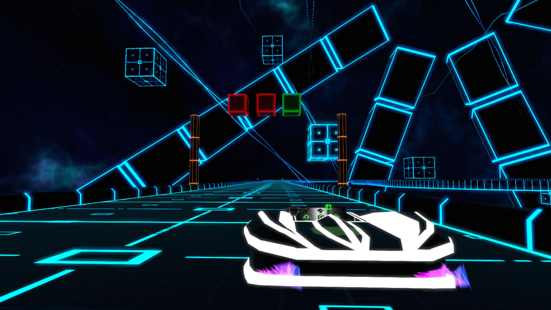 Cyber Racer screenshot game