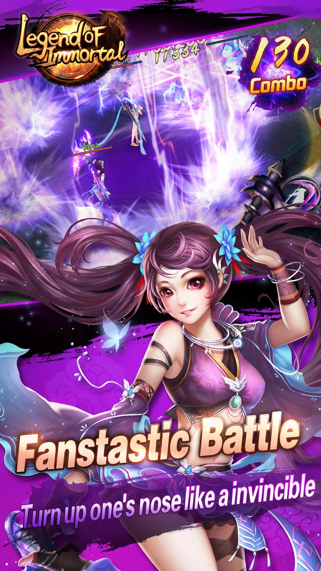 Captura de Tela do Jogo Legend of Immortal