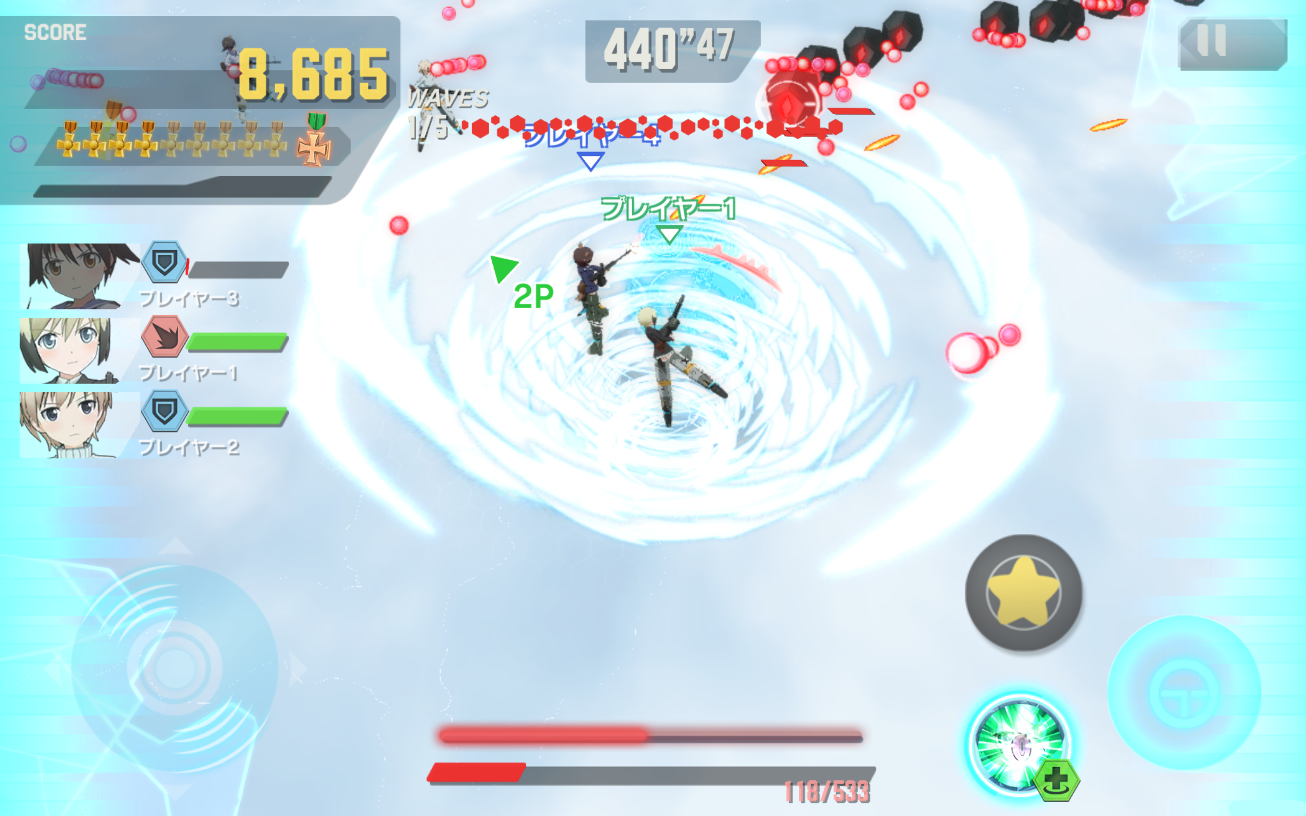World Witches: United Front Game Screenshot