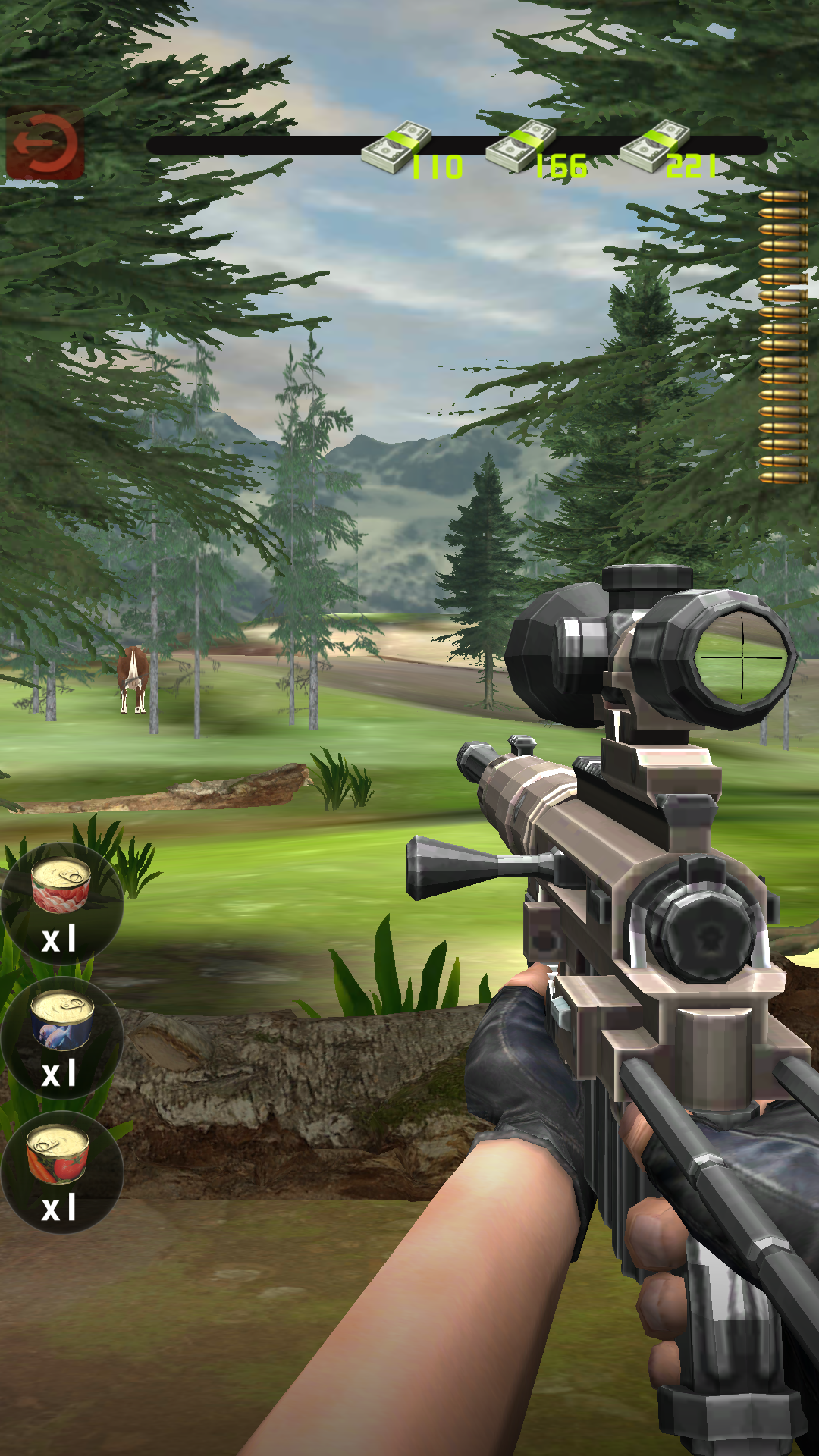 Screenshot 1 of ล่ากวาง: เกมล่าสัตว์ป่า 3 มิติ 2.1