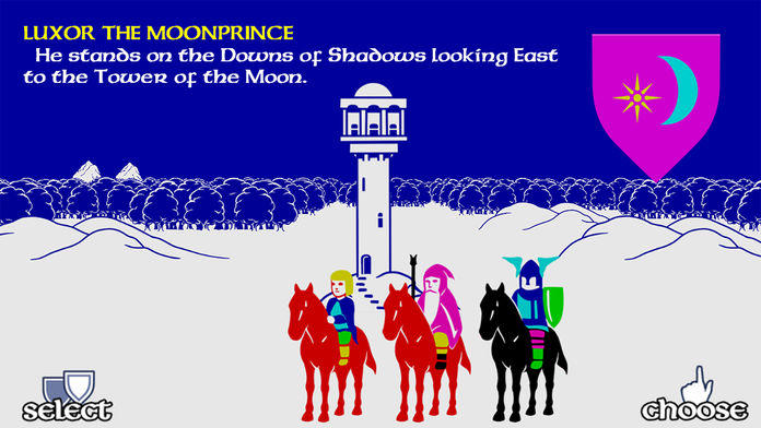 The Lords of Midnight Game Screenshot