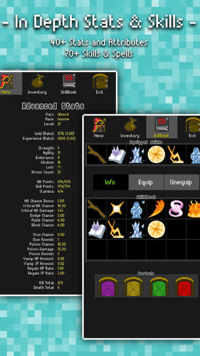 Adventure To Fate : A Quest To The Core JRPG ゲームのスクリーンショット