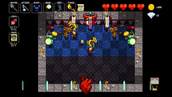 Crypt of the NecroDancer Pocket Edition Game Screenshot